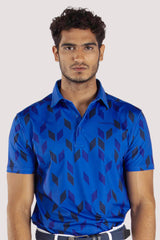 MODERNO DIAMOND NAVY GOLF POLO