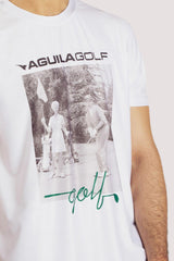 CAMISA WHITE VINTAGE GOLF T-SHIRT
