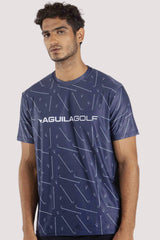 CAMISA NAVY CLUBS GOLF T-SHIRT