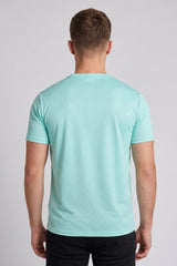 IRON LIFT T SHIRT WATER BLUE