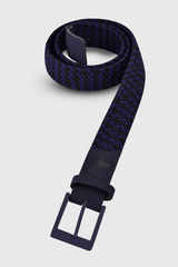 Golf Navy & Black Stretchy Belt