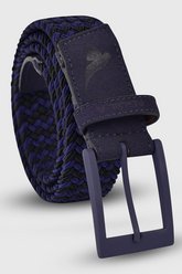 Golf Navy & Black Stretchy Belt