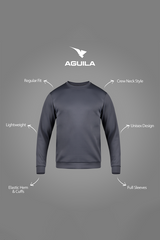 Charcoal Grey Sweat Shirt