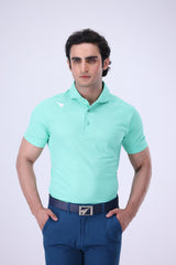 Verdant Glide Golf Polo