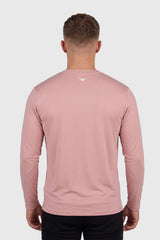 MEN LONGSLEEVE T-SHIRT DUSTY ROSE