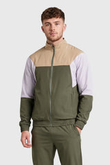 AGUILA SHIELD TRACKSUIT-JACKET OLIVE