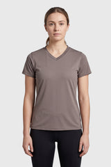 WOMEN PULSEFIT GYM T-SHIRT MAUVA