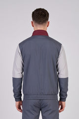 AGUILA SHIELD TRACKSUIT-JACKET DARK GREY