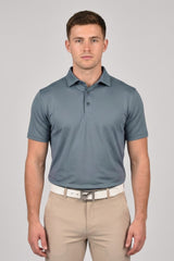 BARI MEN GOLF POLO SLATE GREY