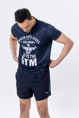 LIFT LEGACY T-SHIRTS NAVY | Gym Wear