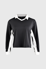 VELOUR FIT TRACK JACKET BLACK