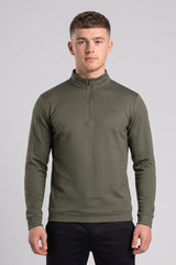 BUBBLE MIDLAYER OLIVE GREEN