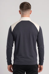 AD SWING MIDLAYER CHARCOAL/ BEIGE