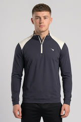 AD SWING MIDLAYER CHARCOAL/ BEIGE