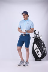 Cut Away Golf Polo Sky