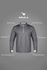FLUX MIDLAYER GREY MELANGE