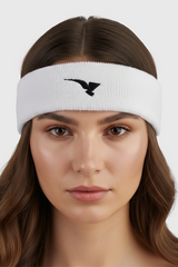 Aguila Head Band White