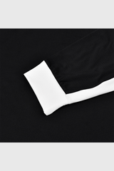 Velour Fit Track Jacket Black