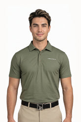 BARI GOLF POLO OLIVE GREEN
