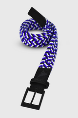 Golf Royal & Black Stretchy Belt