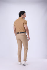 Antiguo Caramel Golf Polo