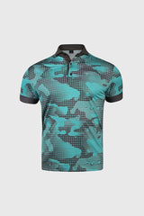 Classico Green Camo Golf Polo