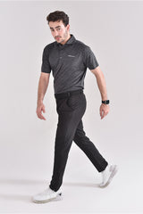 Moderno Cationic Grey Golf Polo
