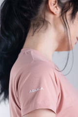 Power Femme Lilac Ladies V-Neck Tshirt