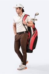 GOLF PANTS BROWN