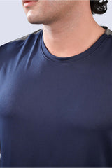 Power Lift T Shirt Navy & Grey