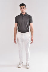 Nectar Smoke Grey Golf Polo