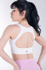 Aguila RacerBack Sports Bra White