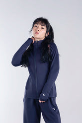 Glammora Navy Track Jacket Womens