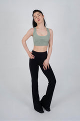 AGUILA RACERBACK SPORTS BRA GREEN