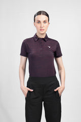 Rey Swing Burgundy Golf Polo Shirt