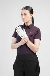 Rey Swing Burgundy Golf Polo Shirt