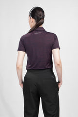 Rey Swing Burgundy Golf Polo Shirt