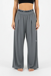 WIDE-LEG FLOW PANT DARK GREY