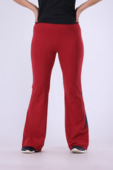 Women SleekFlare Pant Maroon