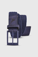 Golf Belts Textured Navy (New)