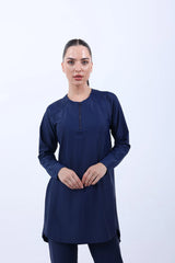 Hydro Steam Navy Top
