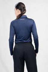 Modelle Full Sleeves Navy Golf Polo Shirt