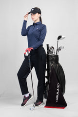 Modelle Full Sleeves Navy Golf Polo Shirt