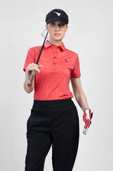 Rey Swing Red Golf Polo Shirt