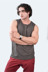 Rep Pro Smoke Grey Singlet