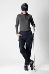 Modelle Full Sleeves Military Green Golf Polo Shirt