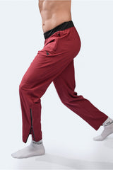 CASUAL TROUSER BURGUNDY