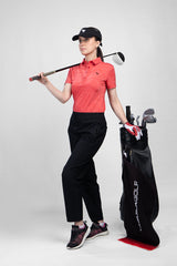 Rey Swing Red Golf Polo Shirt