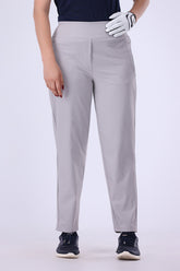 Women Golf Pants Silver Grey