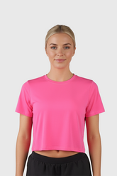 Women Crop Top Pink